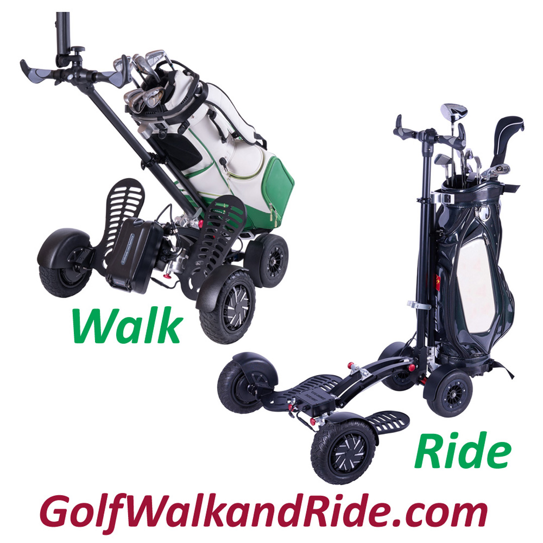 Golf Walk and Ride Trolley Cart